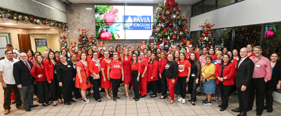 Encendido Navideño 2024 ilumina el Hospital Metro Pavía Caguas