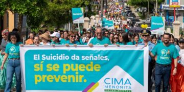 CIMA Menonita reafirma su compromiso con la prevención del suicidio con marcha comunitaria en Aibonito