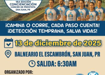 PRUA celebra el Blue Hope 5K, primera carrera en Puerto Rico dedicada a la concienciación del cáncer de próstata