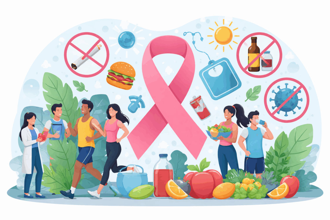 La Organización Mundial de la Salud estima que casi el 40% de los cánceres en el mundo se pueden prevenir