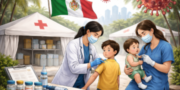 La “disminución progresiva” de vacunación es una de las causas del brote de sarampión en México